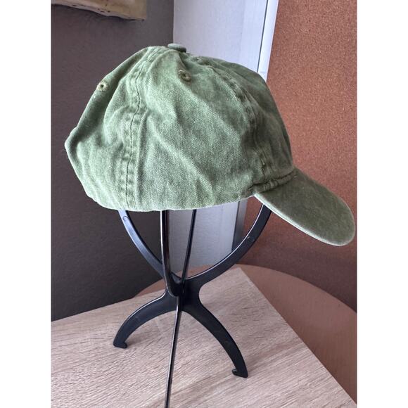 Olive Green Cap "Chicken or the Egg" Snapback Cap - Picture 6 of 9